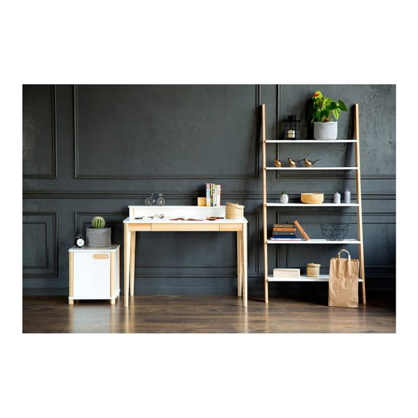 Biely pracovný stôl Ragaba ASHME-image-1