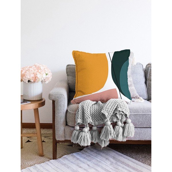 Obliečka na vankúš s prímesou bavlny Minimalist Cushion Covers Artistry, 55 x 55 cm-image-2