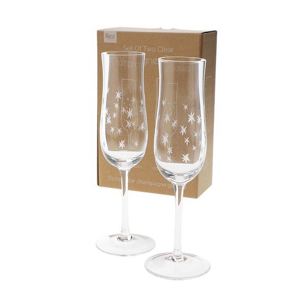 Poháre v súprave 2 ks na sekt 200 ml – Rex London-image-2