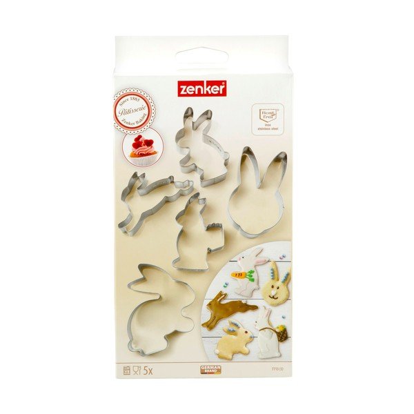 Súprava 5 veľkonočných vykrajovadiel Zenker Easter-image-1