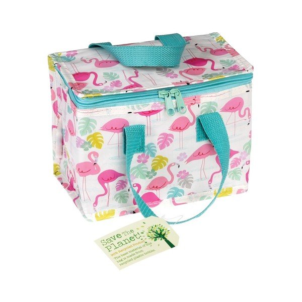 Termotaška z recyklovaných plastových fliaš Rex London Flamingo Bay, 21 × 16 cm