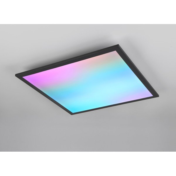 Čierne LED stropné svietidlo 44.5x44.5 cm Beta – Reality-image-1