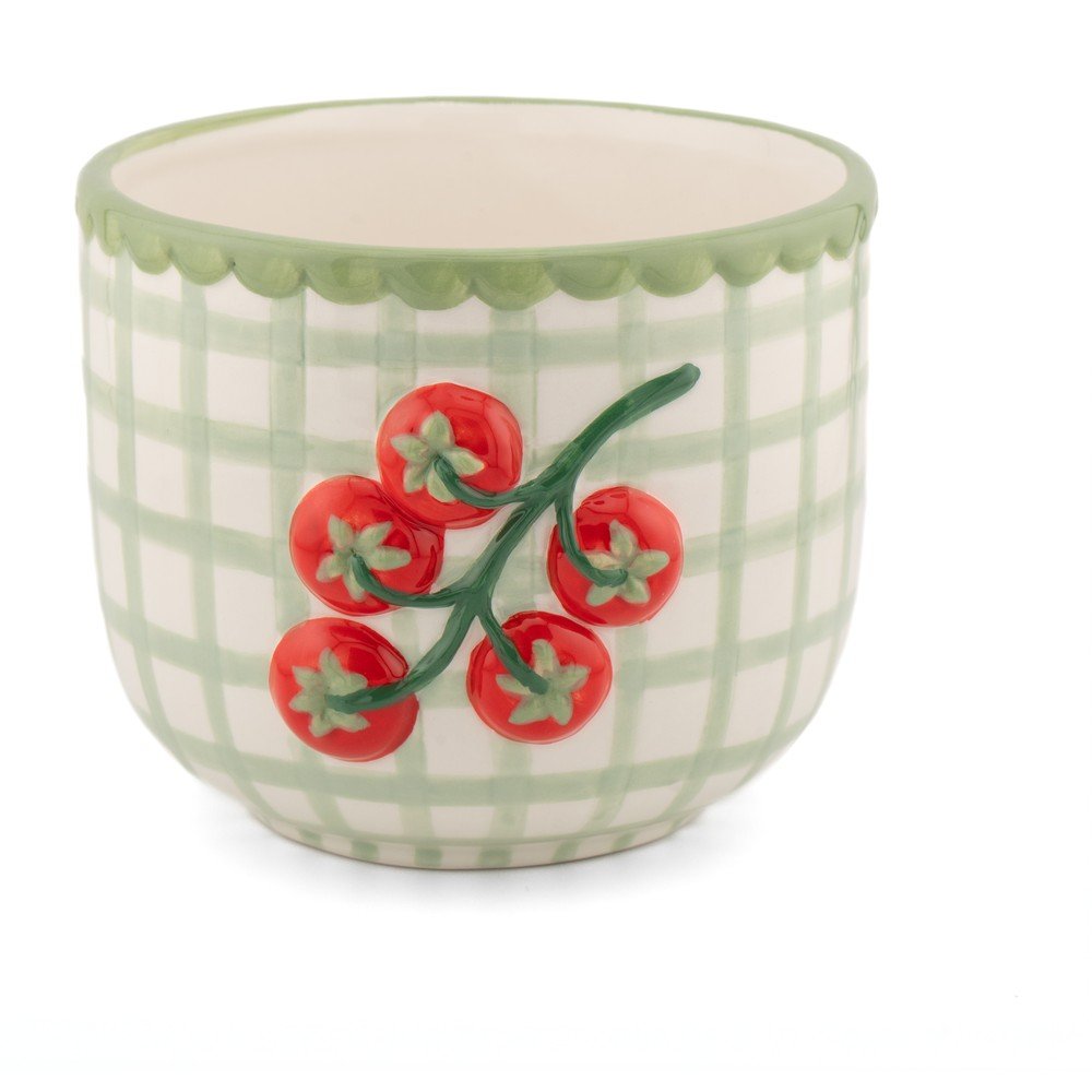 E-shop Porcelánový ručne maľovaný obal na kvetináč ø 12 cm Tomato – Sass & Belle