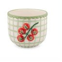 Porcelánový ručne maľovaný obal na kvetináč ø 12 cm Tomato – Sass & Belle