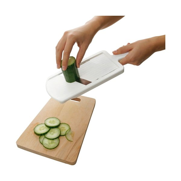 Bielo-čierny nastaviteľný krájač na zeleninu Fackelmann Food & More-image-4