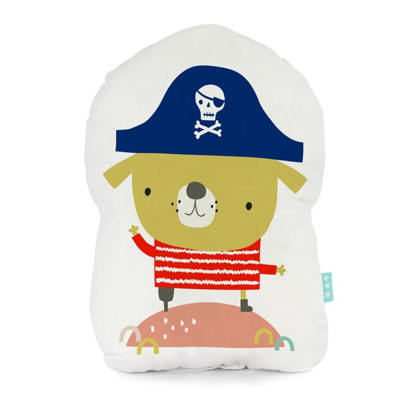 Bavlnený vankúšik Moshi Moshi Pirate, 40 × 30 cm