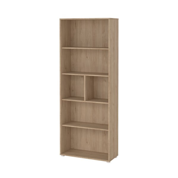 Knižnica v dekore duba v prírodnej farbe 80x205 cm Sign – Tvilum-image-3