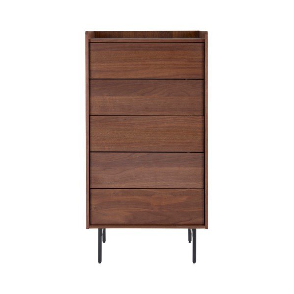 Komoda v dekore orecha v tmavo prírodnej farbe 60x118,5x45 cm Örgryte – Jotex-image-2