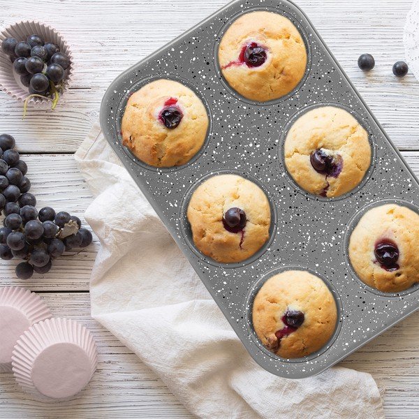 Kovová forma na pečenie muffinov 22x32 cm Grande – Orion-image-1