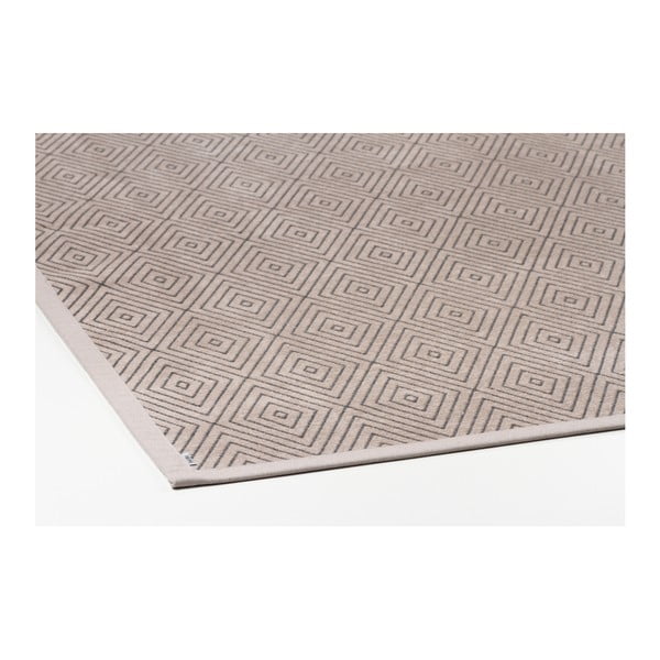 Béžový vzorovaný obojstranný koberec Narma Kalana, 70 × 140 cm-image-2