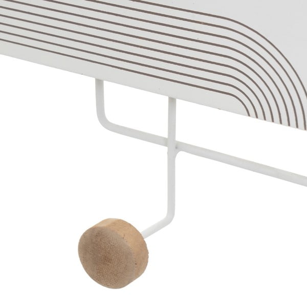 Biely nástenný vešiak Arch – Casa Selección-image-1