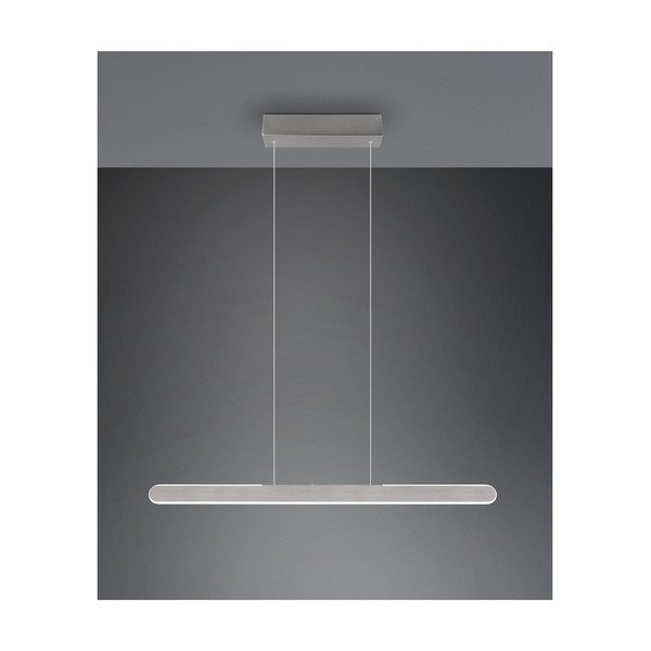 Svetlosivé LED závesné svietidlo Helios – Trio-image-1