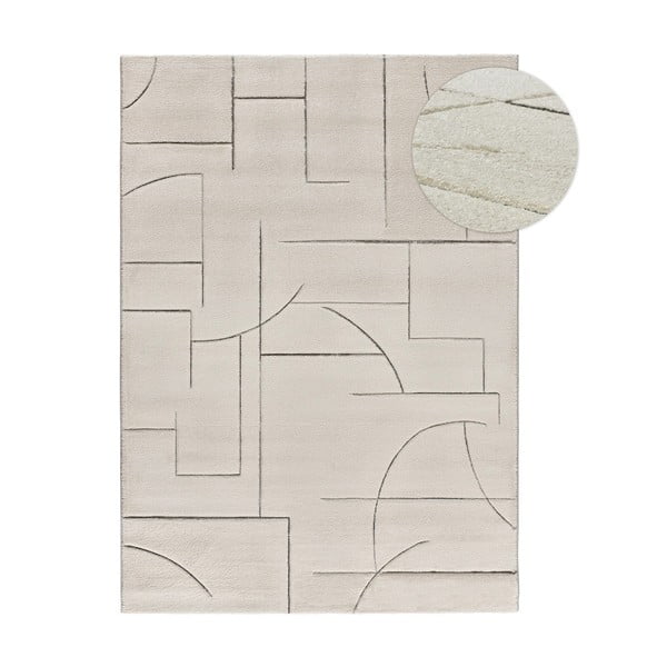 Krémovobiely koberec 120x170 cm Lena – Universal
