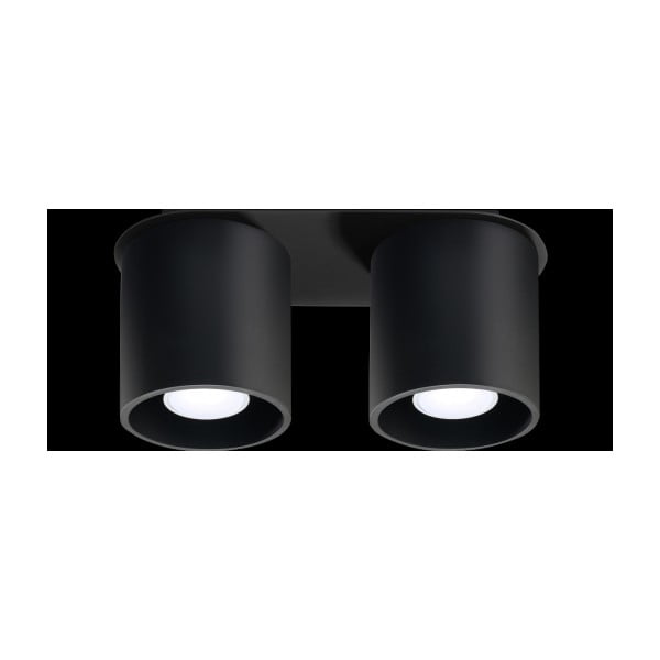 Čierne stropné svietidlo Sollux Roda-image-2