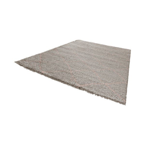 Sivý koberec Mint Rugs Allure Ronno Grey Rose, 80 × 150 cm-image-1