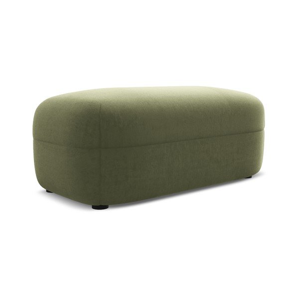 Zelená zamatová podnožka Moana – Makamii-image-1