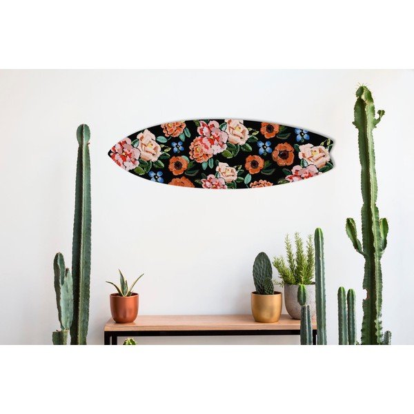 Nástenná dekorácia v tvare surfovacej dosky Really Nice Things sowing Flowers-image-1