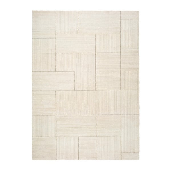 Biely koberec Universal Tanum Dice, 160 × 230 cm