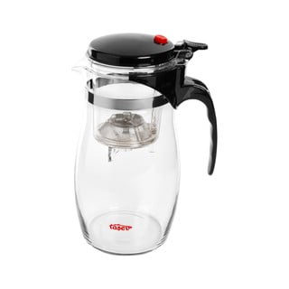 Sklenená kanvica so sitkom Bambum Vogue, 900 ml