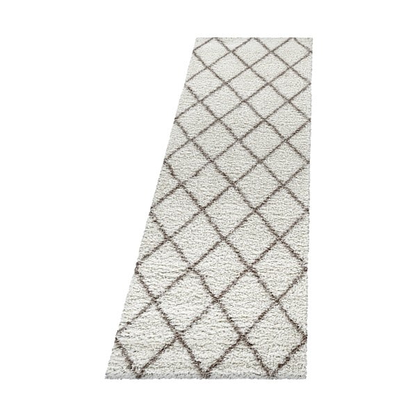 Krémový behúň 80x250 cm Alvor – Ayyildiz Carpets