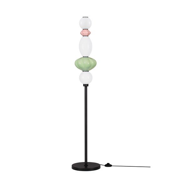 Keramická LED stojacia lampa so stmievačom s keramickým tienidlom/so skleneným tienidlom (výška  136,5 cm) Oneta – Nova Luce