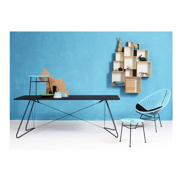 Svetlomodrý odkladací stolík OK Design Centro-image-2