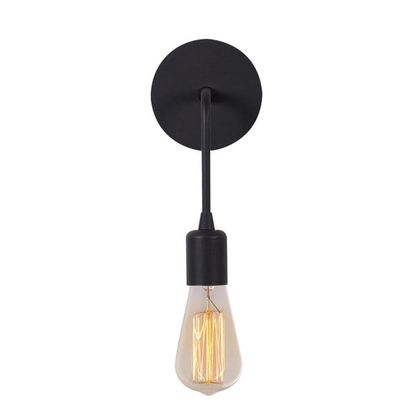 Matne čierne nástenné svietidlo Dartini – Opviq lights