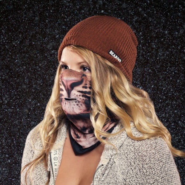 Lyžiarska maska Beardo Leopard-image-1