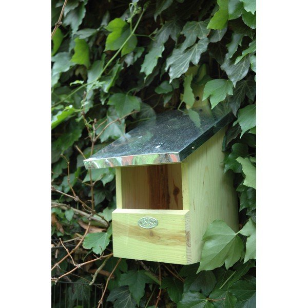 Vtáčia búdka z borovicového dreva pre muchára sivého Esschert Design, výška 33,3 cm-image-1