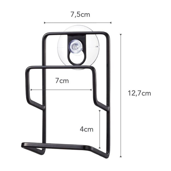 Čierny držiak na špongie YAMAZAKI Tower-image-2