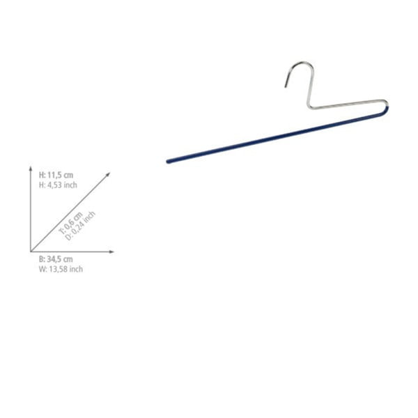 Plastový vešiak na nohavice v súprave 5 ks Baggy - Wenko-image-1