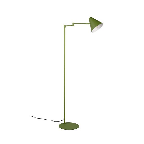 Zelená stojacia lampa s ohýbateľnou konštrukciou (výška  126,5 cm) Cosima – Trio-image-3