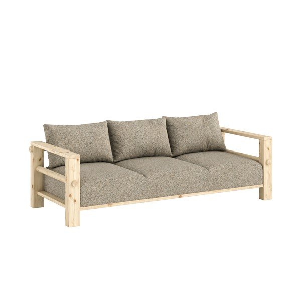 Sivá pohovka 225 cm Bare – Karup