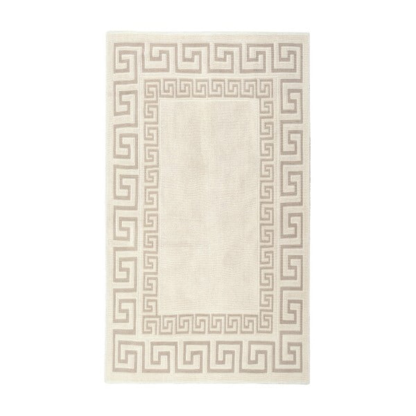 Krémový bavlnený koberec Floorist Orient, 100 x 200 cm