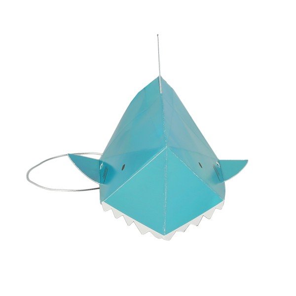 Papierové čiapky v súprave 8 ks Shark – Meri Meri-image-2