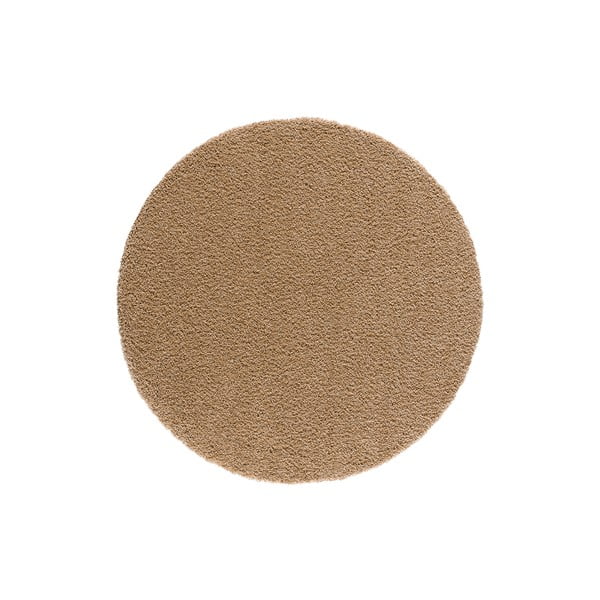 Svetlohnedý okrúhly koberec ø 130 cm Norge – Universal