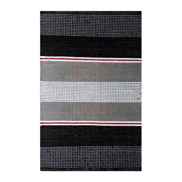 Ručne tkaný bavlnený koberec Webtappeti Rigato, 50 x 80 cm