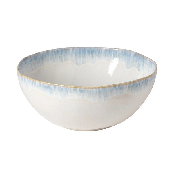 Biela/modrá kameninová misa ø 28 cm Brisa – Costa Nova