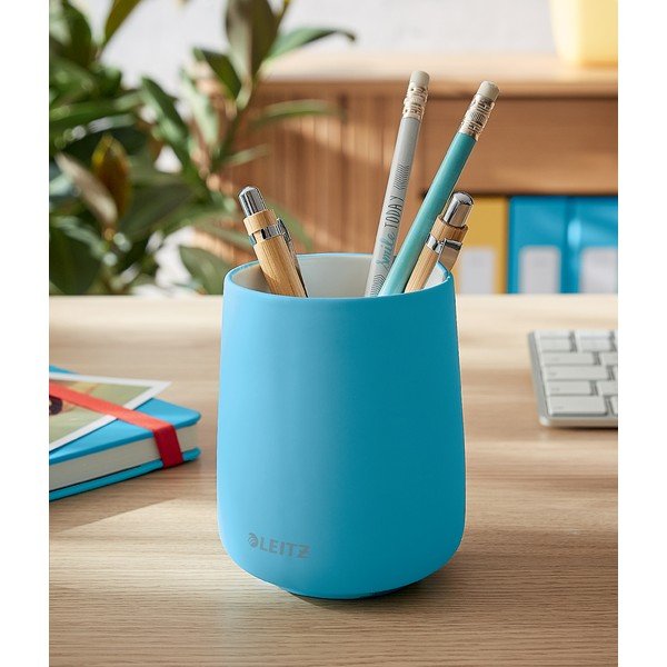 Modrý keramický téglik na ceruzky Leitz Cosy-image-3