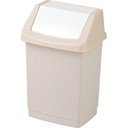 Béžový plastový odpadkový kôš 50 l Click-It – Curver