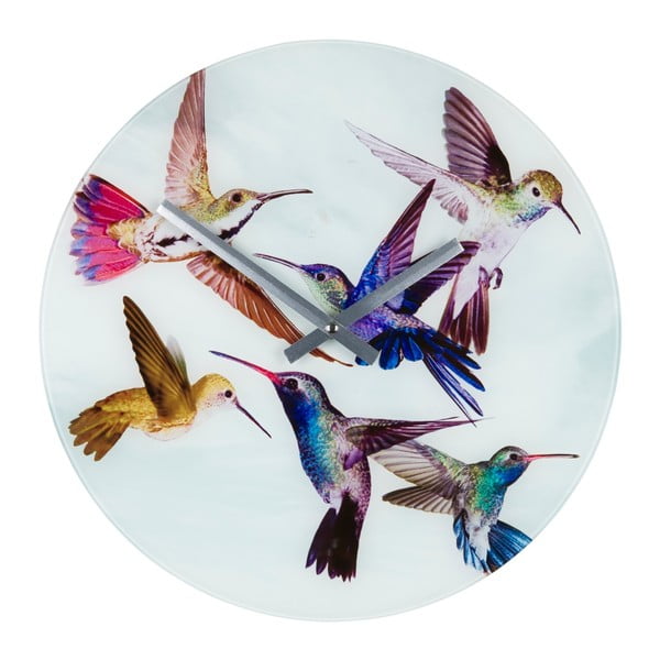 Nástenné hodiny 8mood Hummingbird