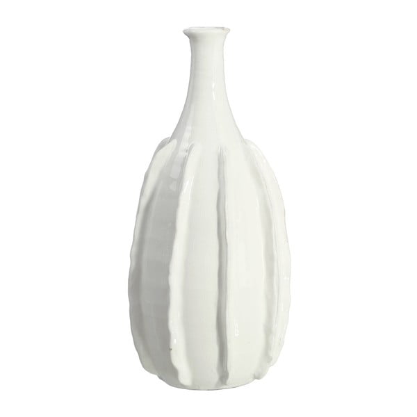 Biela keramická váza Ixia Pure, výška 51,5 cm