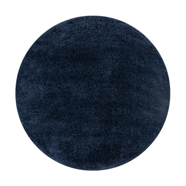 Tmavomodrý okrúhly koberec ø 133 cm – Flair Rugs