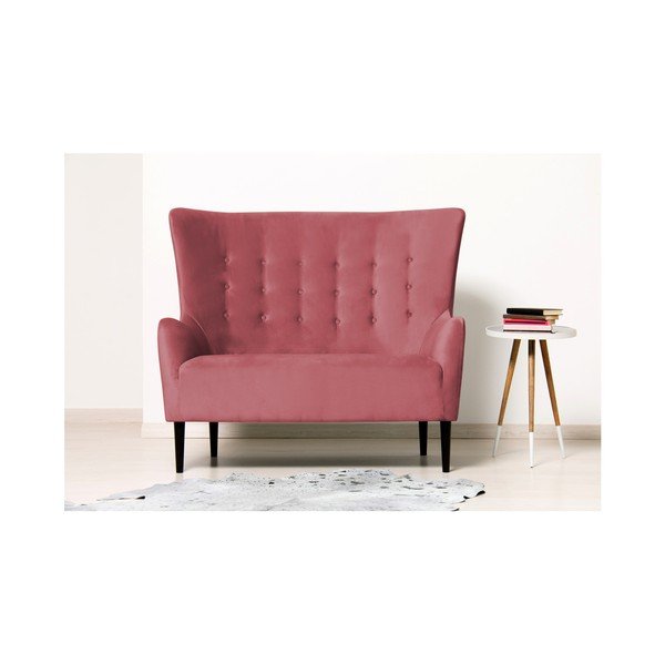 Červená dvojmiestna pohovka Vivonita Blair-image-3