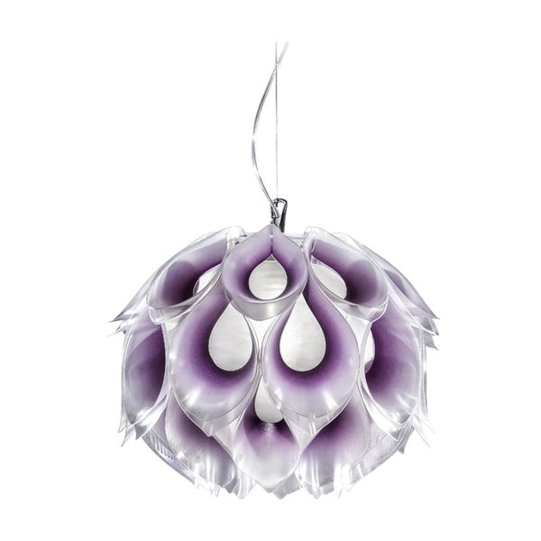 Stropné svetlo Flora Purple, 31 cm