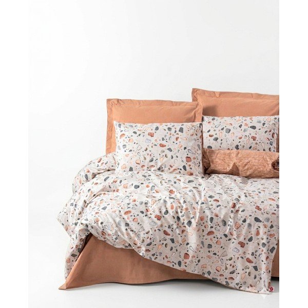 Obliečky na dvojlôžko/predĺžené z bavlny Renforcé 240x220 cm Earth-Inspired Calm – Mila Home Luxury