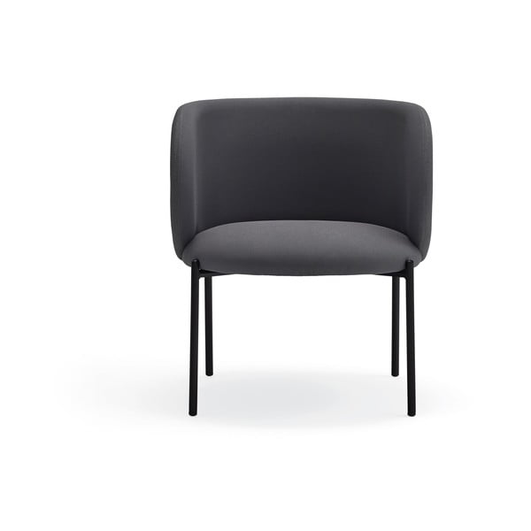 Tmavosivé kreslo Teulat Mogi-image-2