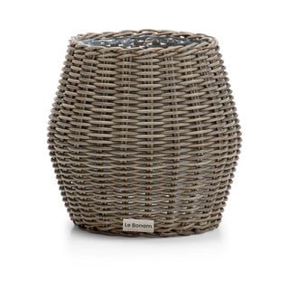 Záhradný kvetináč z umelého ratanu Bonami Essentials Grande Fiore