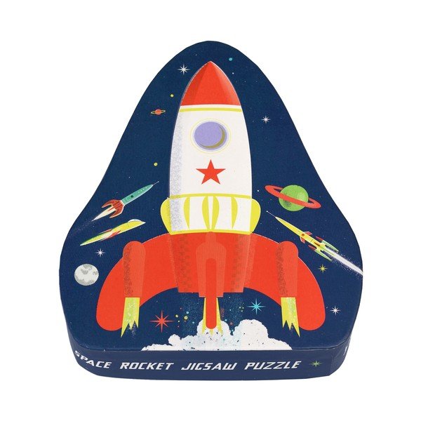 Puzzle (počet dielikov 18) Space Age rocket – Rex London-image-4