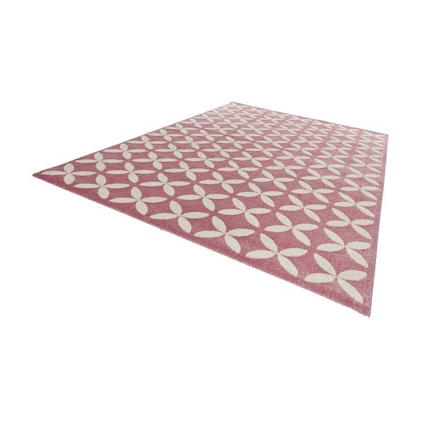 Ružový koberec Mint Rugs Tiffany, 120 × 170 cm-image-1